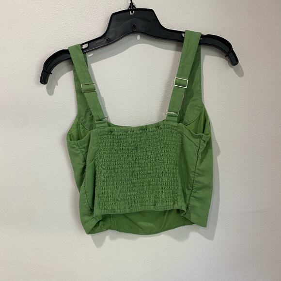 Abercrombie & Fitch Green Crop Top - Picture 6 of 12